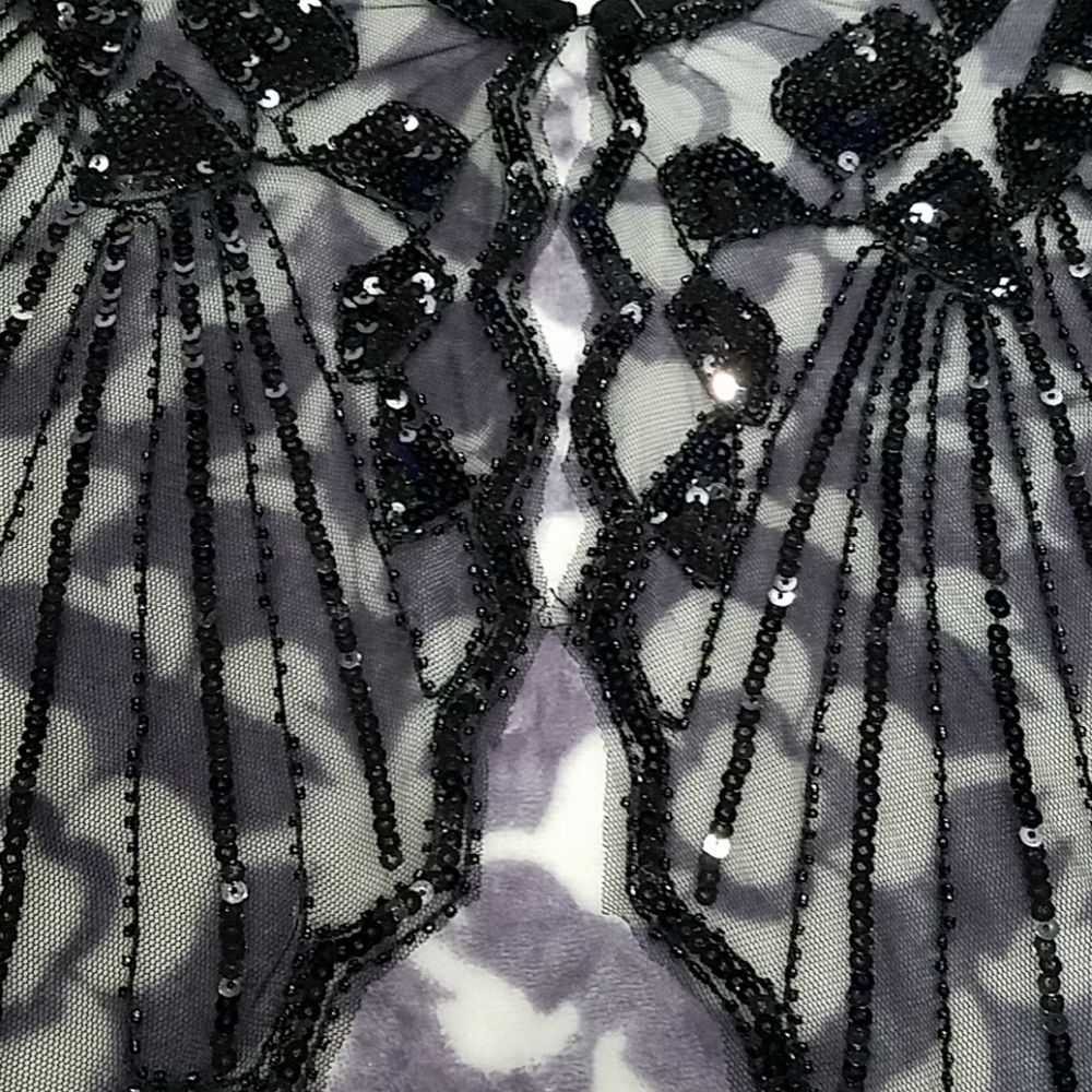 Sequined capelette - Picture 5 of 8